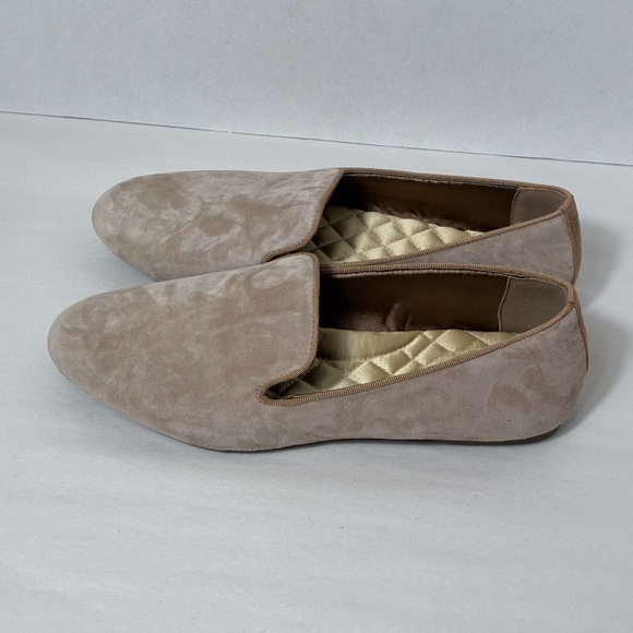 Birdies The Starling Latte Suede Leather Slip on Loafer Comfort Shoes Size 8 - Picture 2 of 6